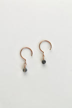 Threader Hoops (Sapphire)