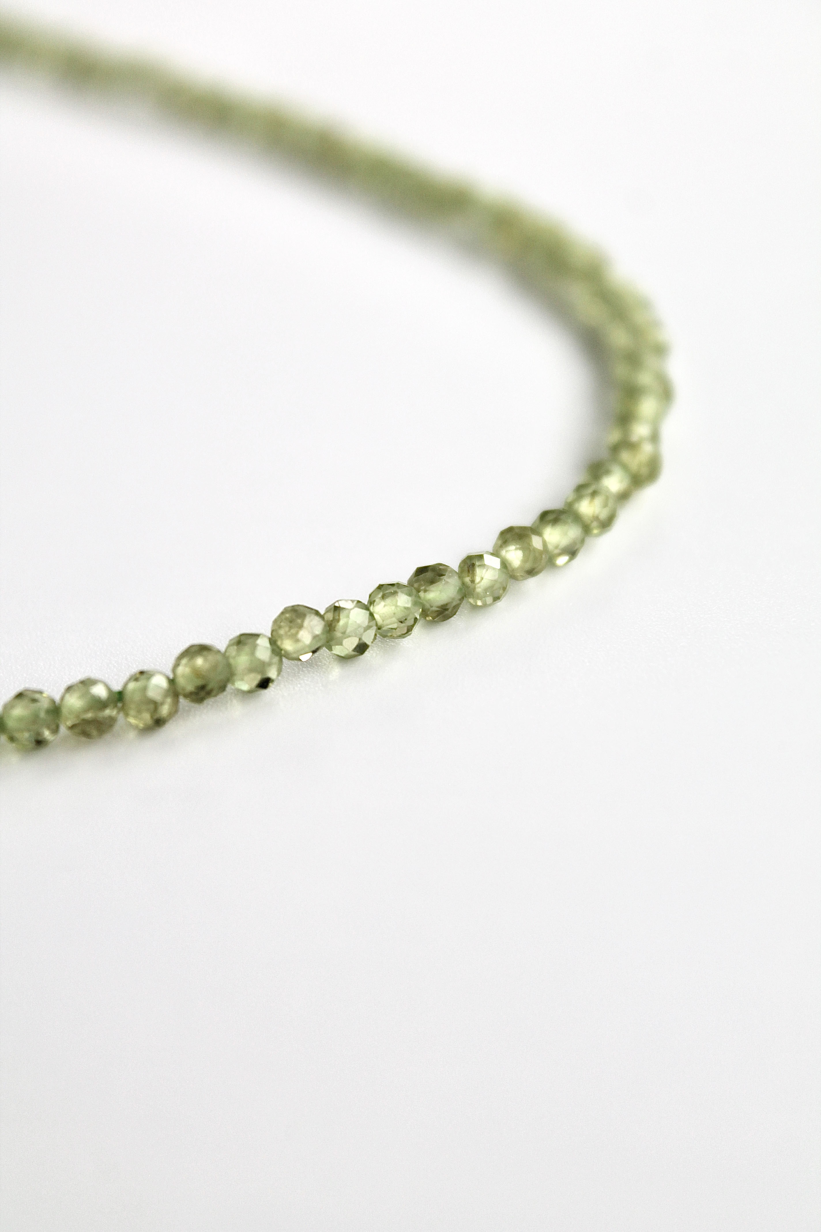 Birthstone Bar Necklace - Peridot (August) - Good Fortune
