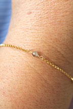 Pulsera con múltiples piedras de nacimiento: Turmalina (octubre) - Alineación