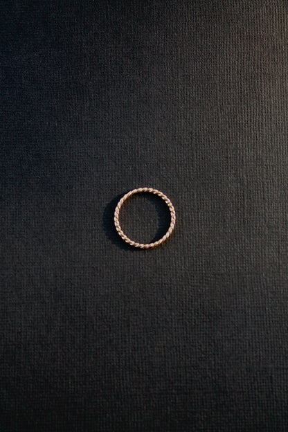 CLASSIC TWISTED RING - 14K GOLD FILLED