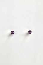 Birthstone Studs - Amethyst (February) - Serenity
