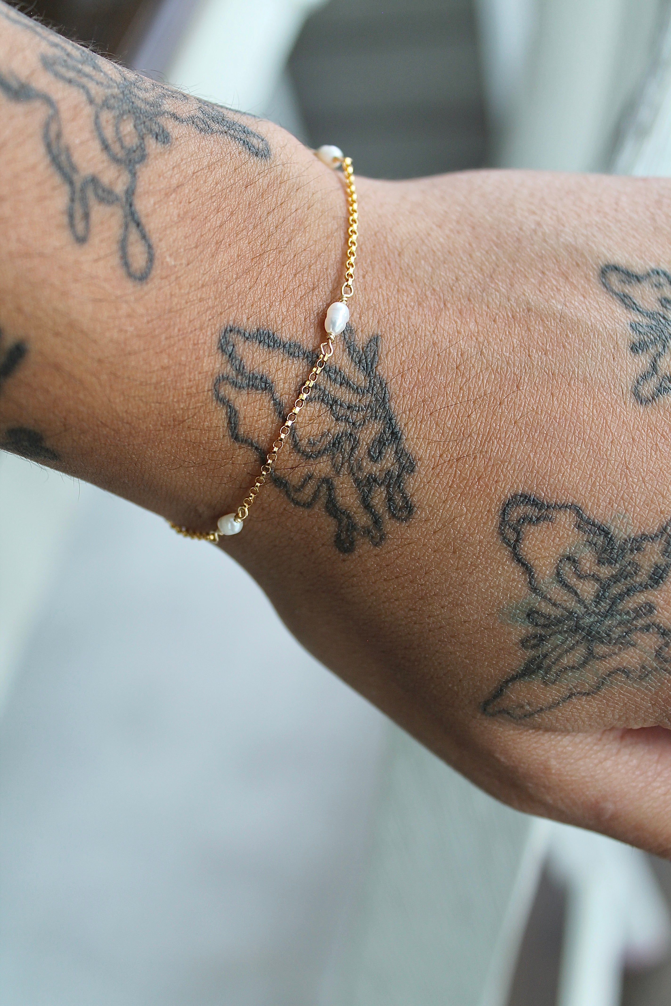 Multi Birthstone Bracelet - Freshwater Pearl (June) - Purity