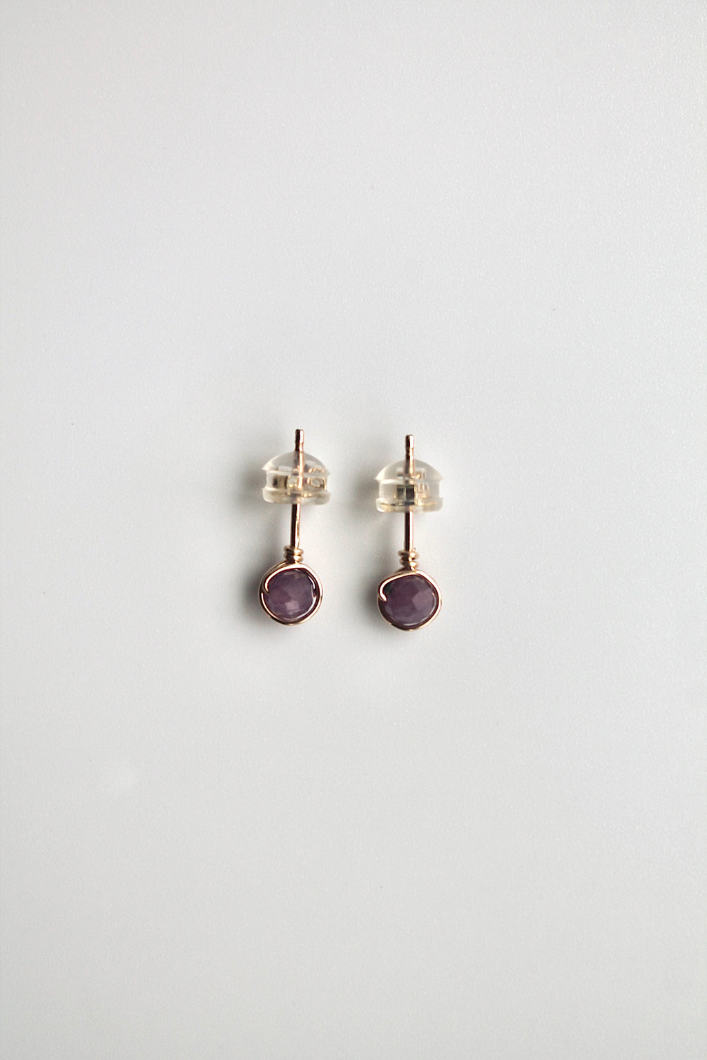 Birthstone Studs - Ruby (July) - Passion
