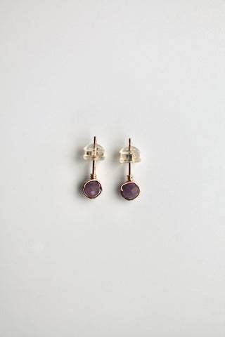 Birthstone Studs - Ruby (July) - Passion