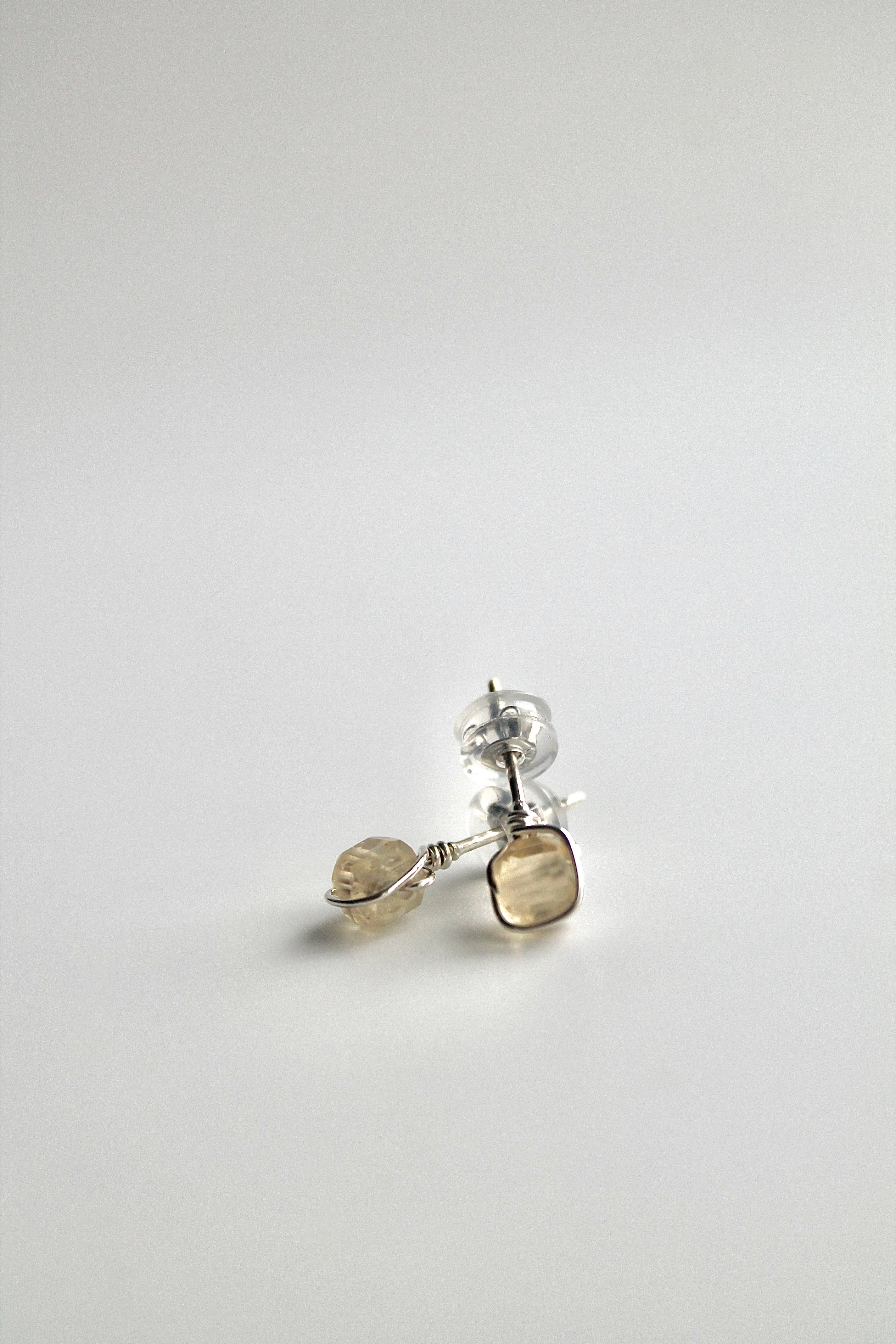 Birthstone Studs - Citrine (November) - Personal Power