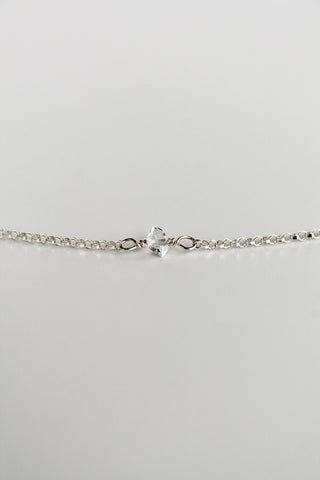 Bracelet multi-pierres de naissance - Diamant Herkimer (avril) - Lien Divin