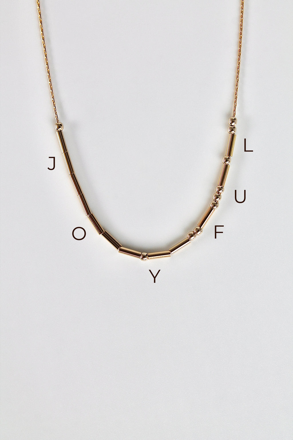 Morse Code Necklace