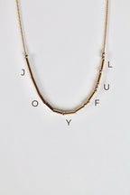 Morse Code Necklace