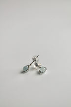 Birthstone Studs - Aquamarine (March) - Emotional Depth