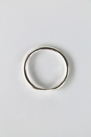 Hammered Mini Signet Ring