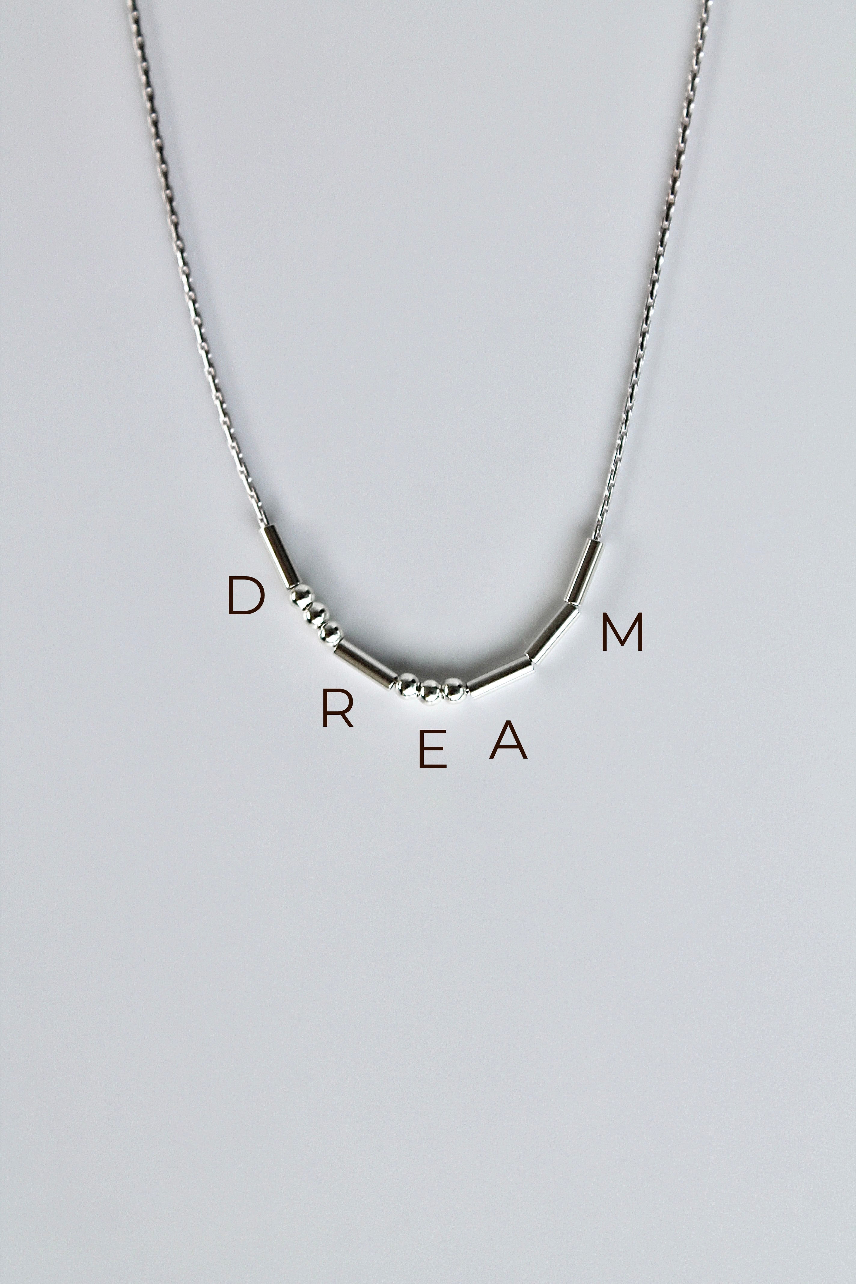 Morse Code Necklace