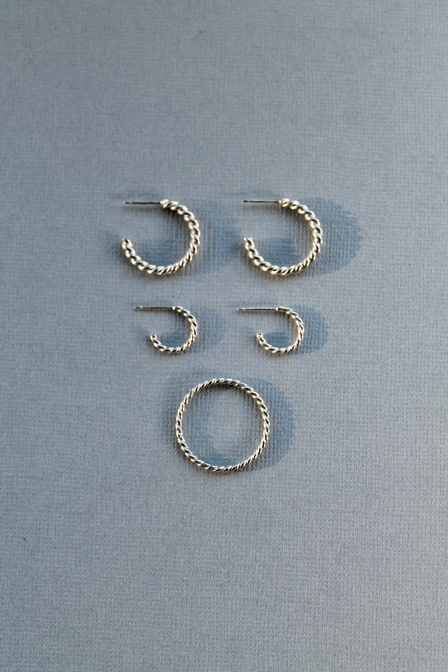 CLASSIC TWISTED SET - STERLING SILVER