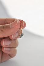 Threader Hoops (Sapphire)