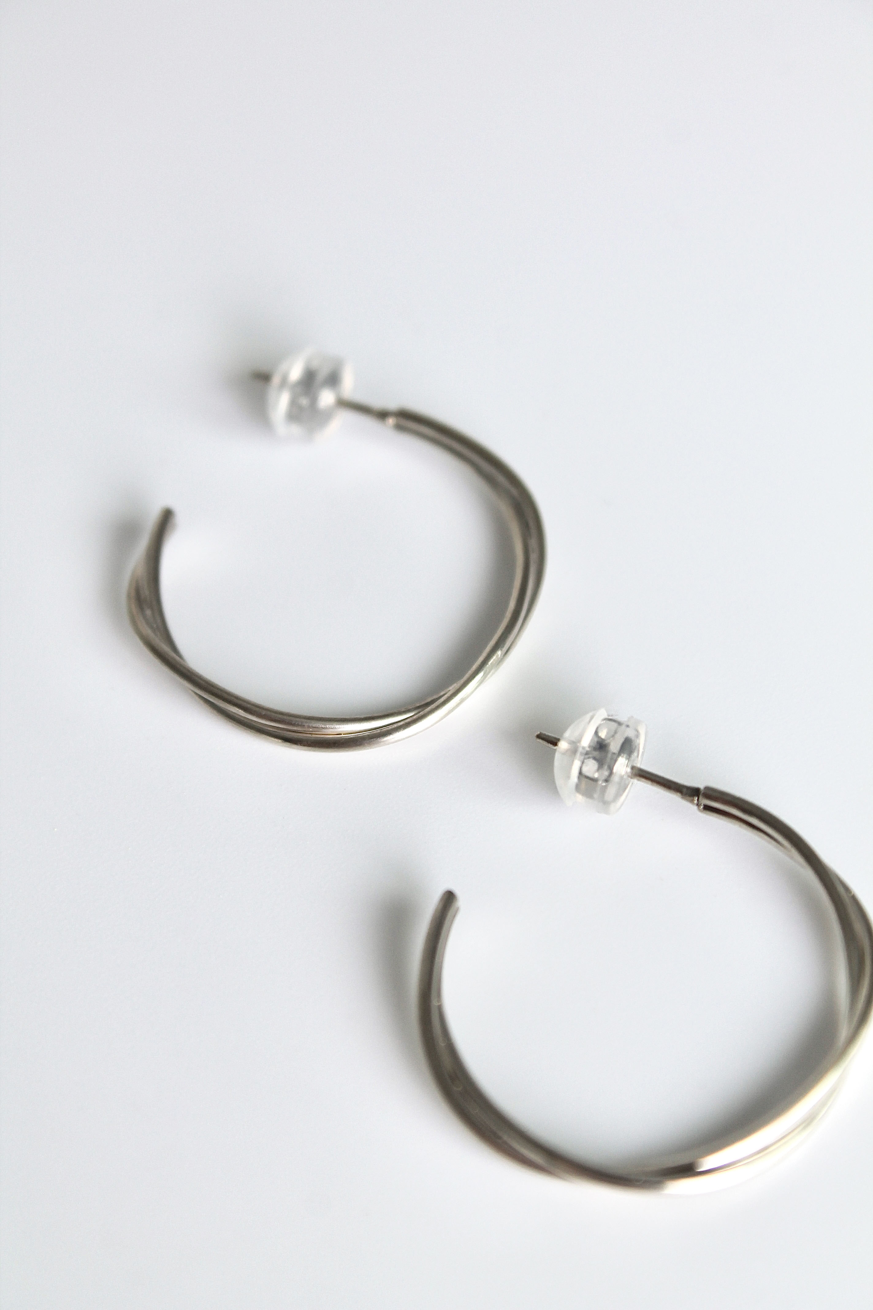 Twisted Wire Hoops