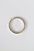 Hammered Mini Band Ring