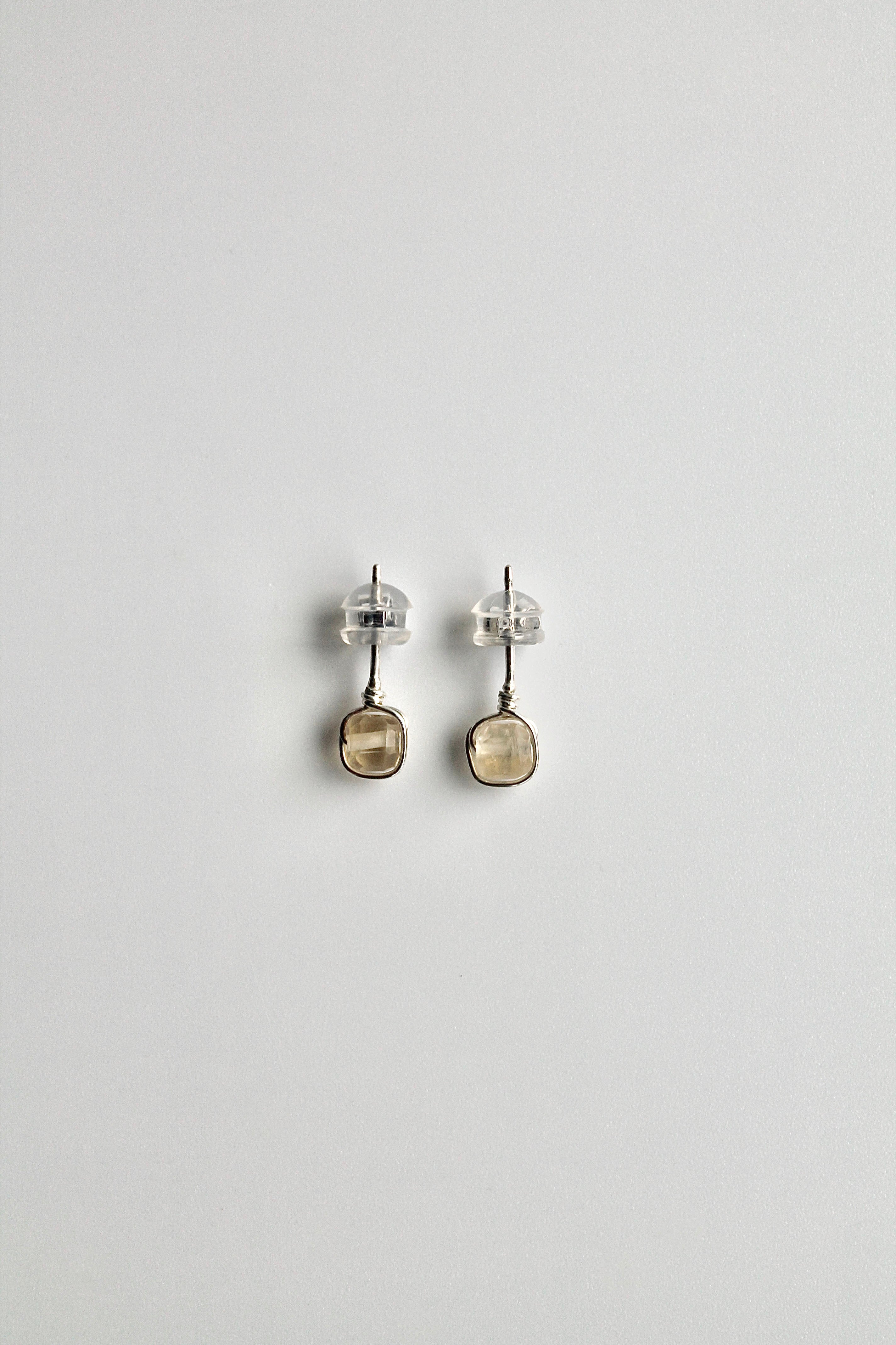 Birthstone Studs - Citrine (November) - Personal Power