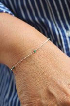 Multi Birthstone Bracelet - Emerald (May) - Rejuvenation