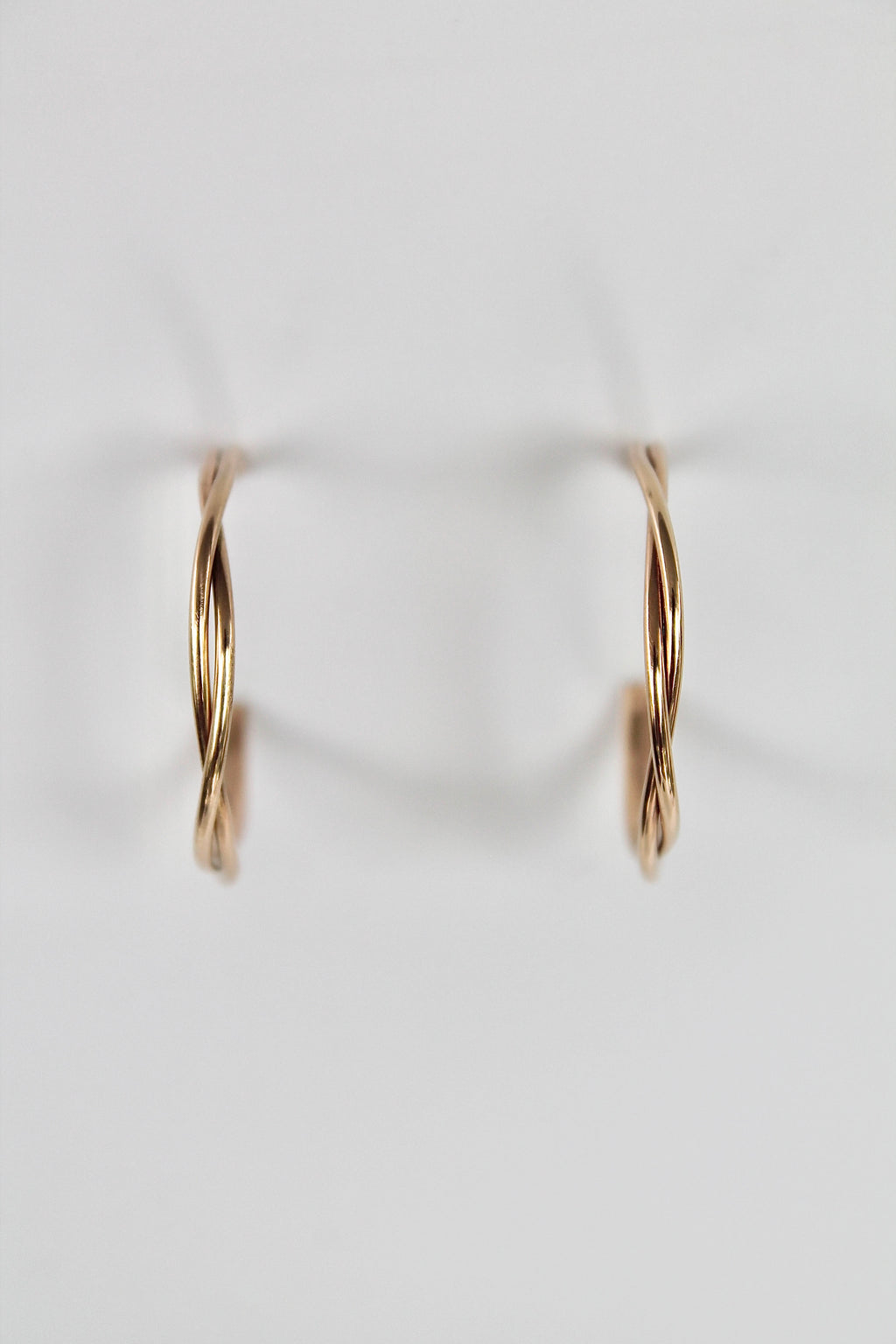 Twisted Wire Hoops