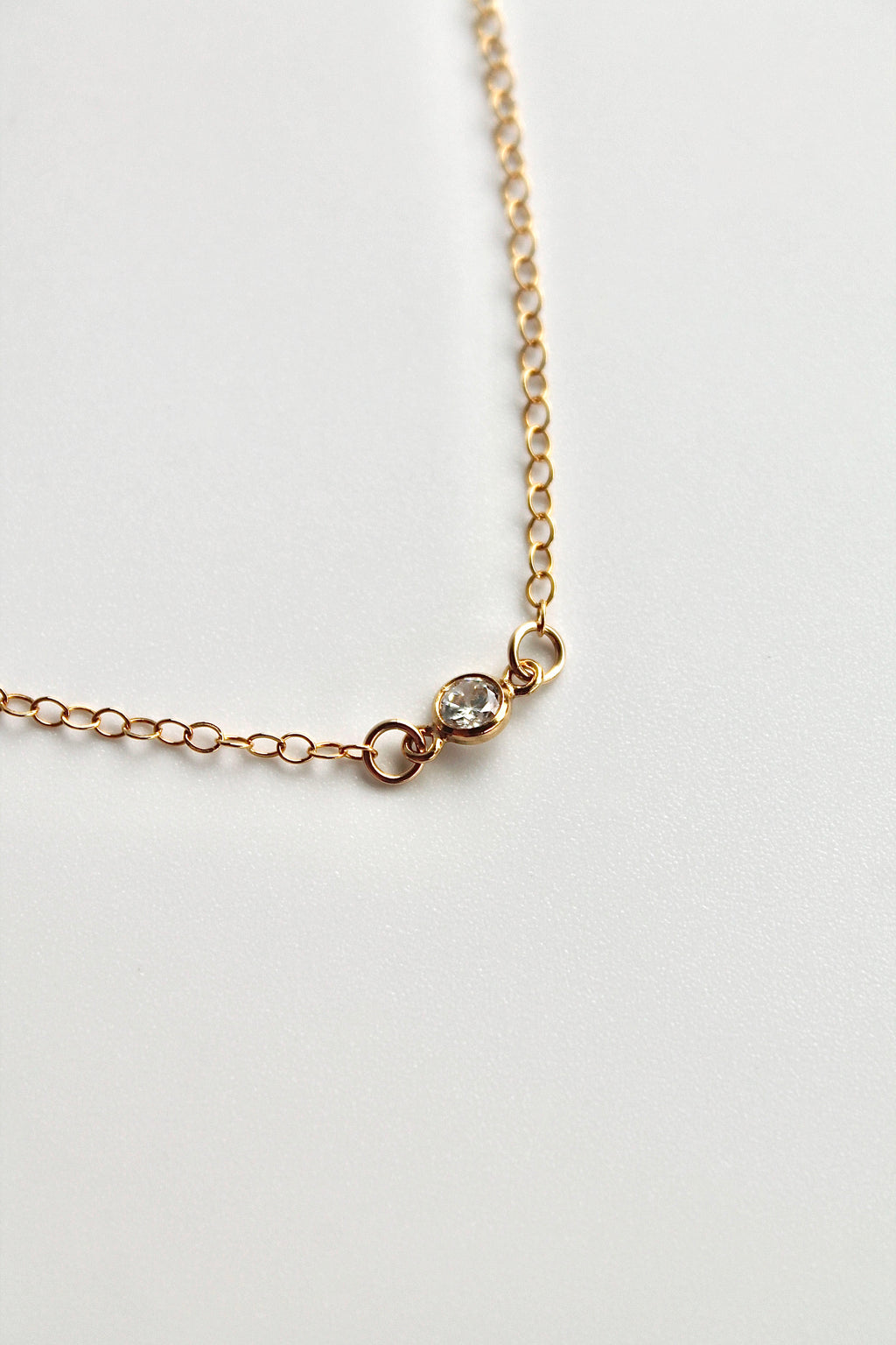 Delicate Choker Charm Necklace
