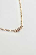 Delicate Choker Charm Necklace
