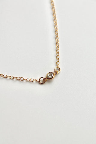 Delicate Choker Charm Necklace