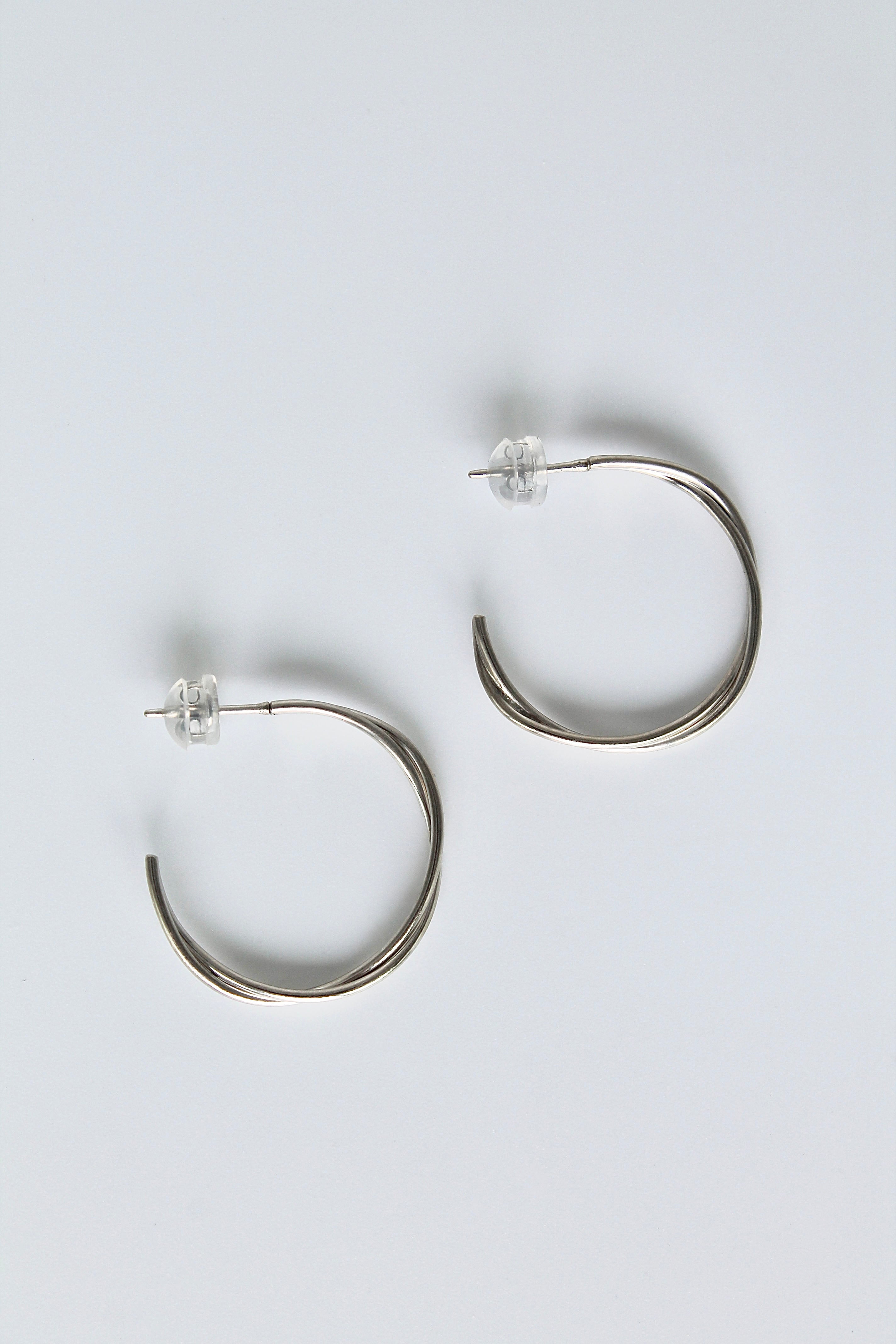 Twisted Wire Hoops