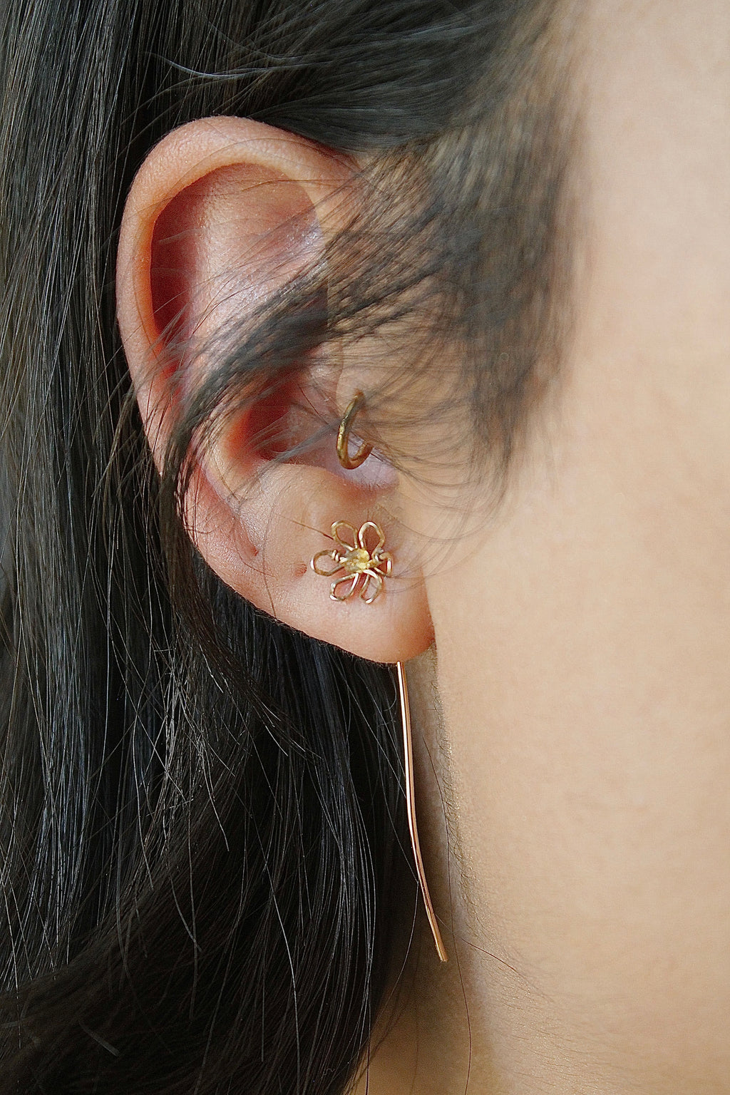 Daffodil & Citrine Threaders