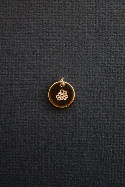 BIRTH FLOWER CHARMS - 14K GOLD FILLED