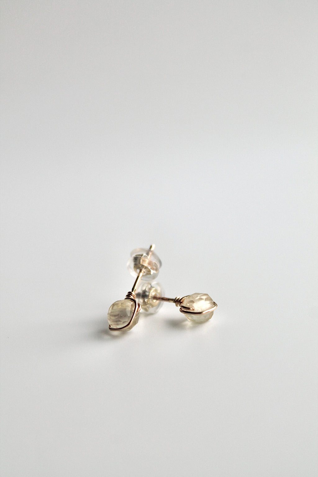 Birthstone Studs - Citrine (November) - Personal Power