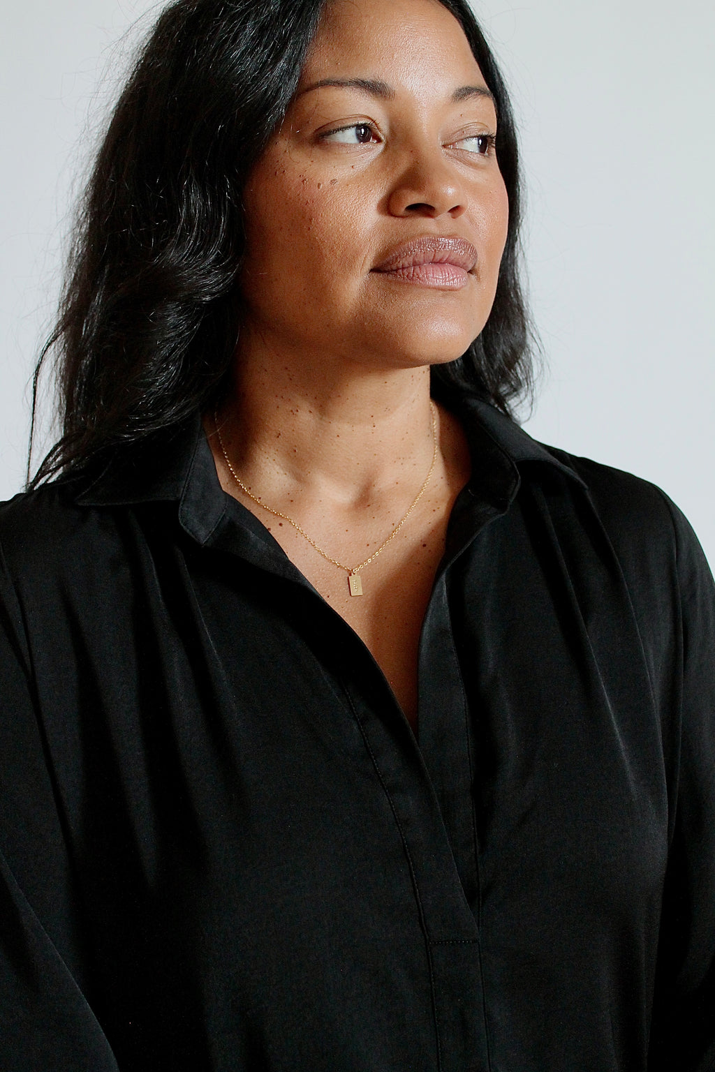 Custom Stamped Charm Necklace