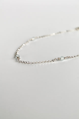 Multi Birthstone Bracelet - Aquamarine (March) - Emotional Depth
