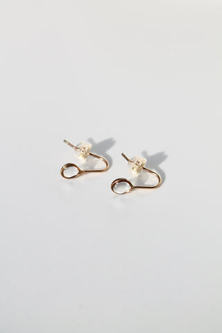 "April Showers" Mini Resin Raindrop Threaders - 14k Gold Filled