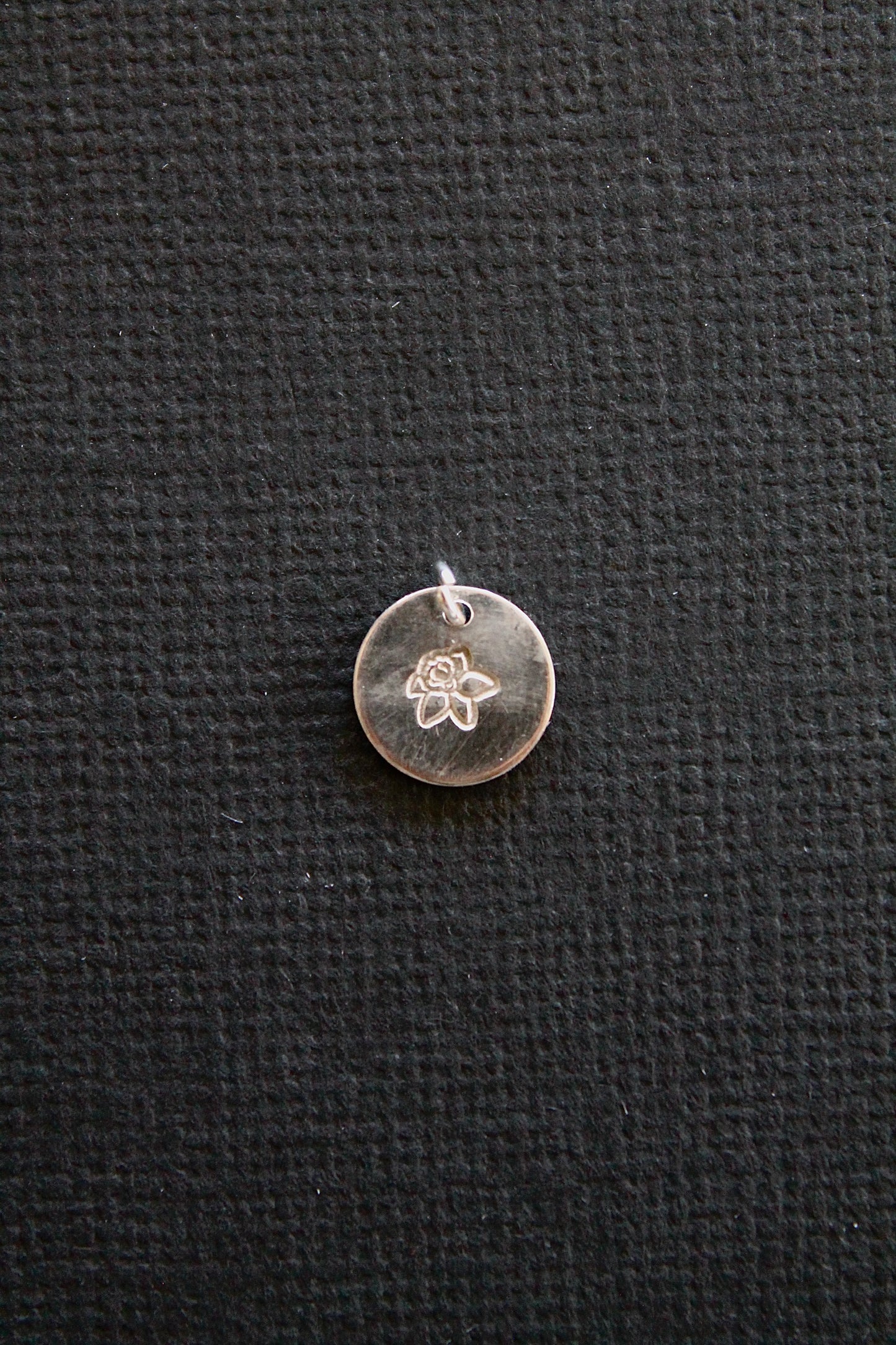 BIRTH FLOWER CHARMS - STERLING SILVER