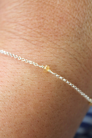 Multi Birthstone Bracelet - Citrine (November) - Personal Power