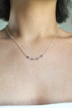Birthstone Bar Necklace - Sapphire (September) - Wisdom