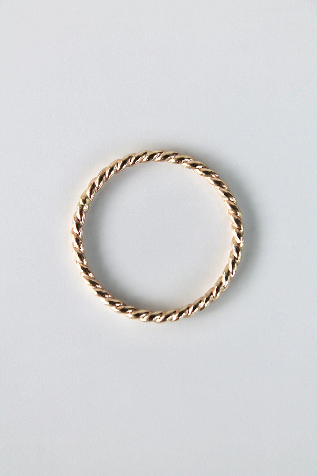 Twisted Eternity Band Ring