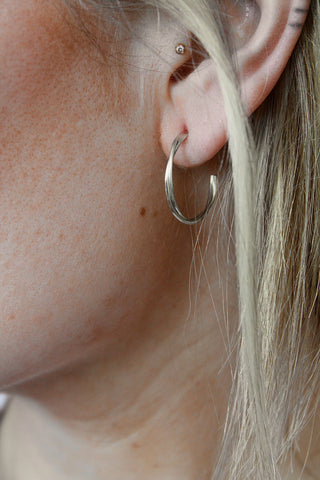 Twisted Wire Hoops