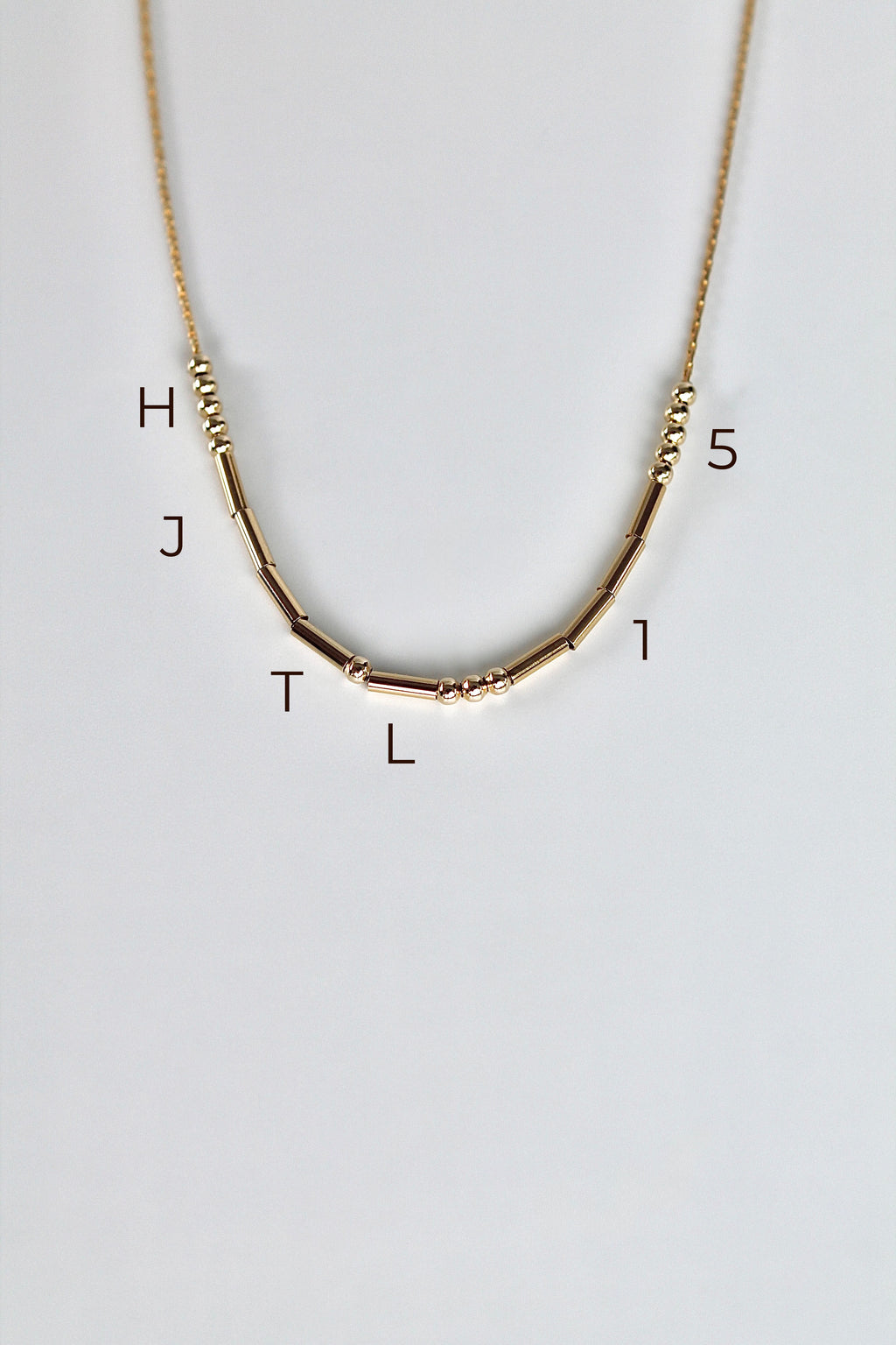 Morse Code Necklace