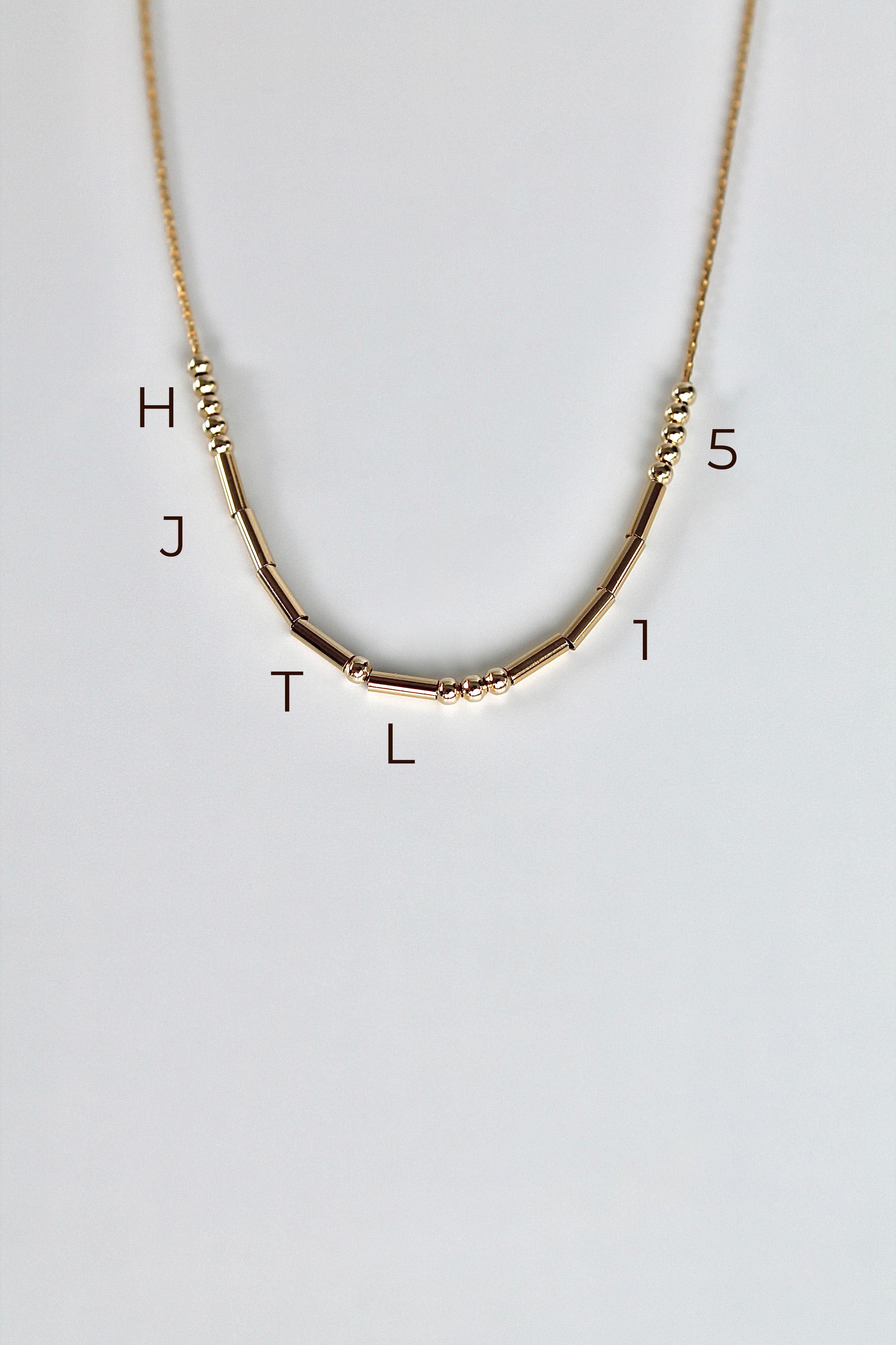 Morse Code Necklace