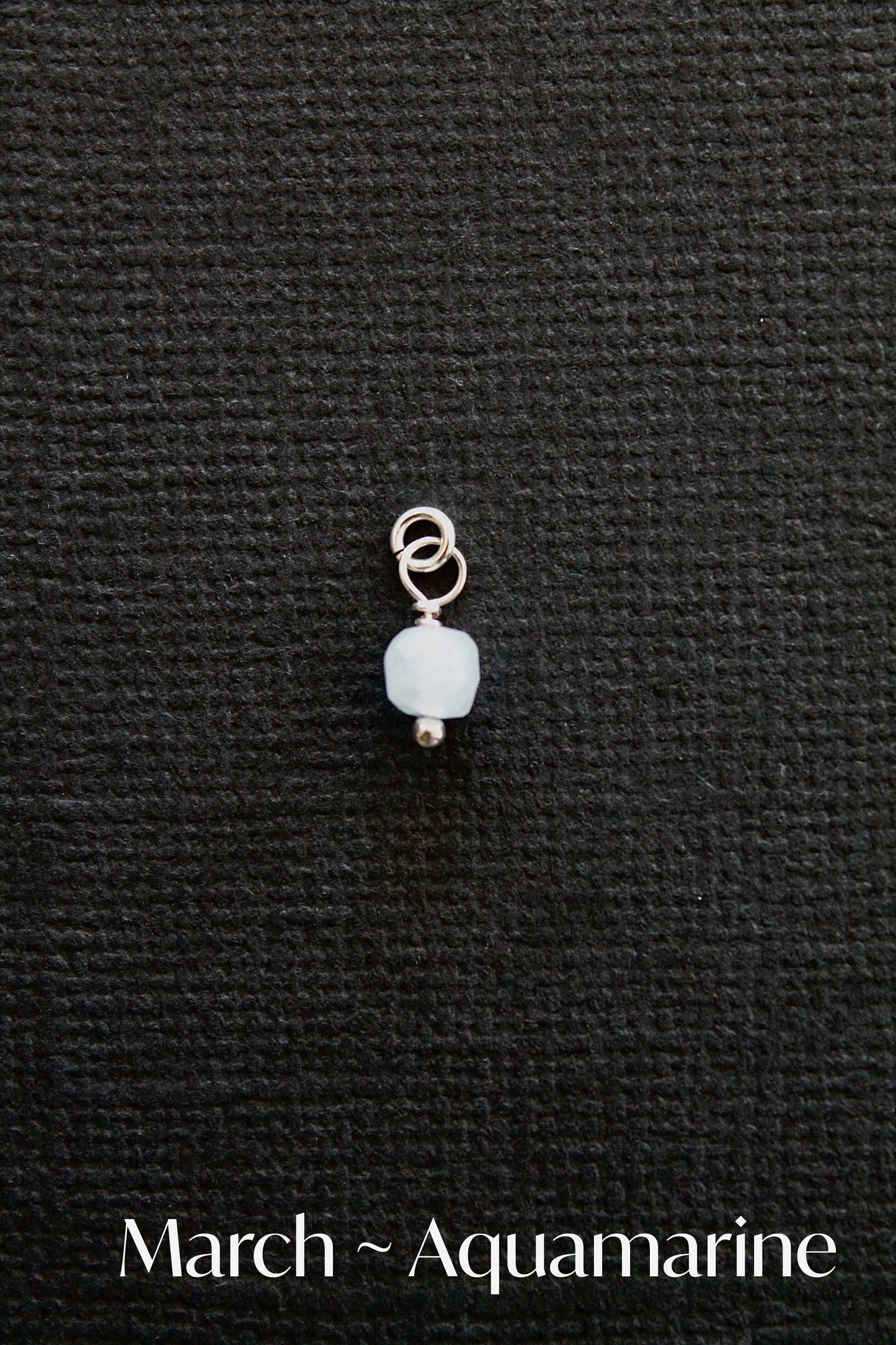 BIRTHSTONE CHARMS - STERLING SILVER