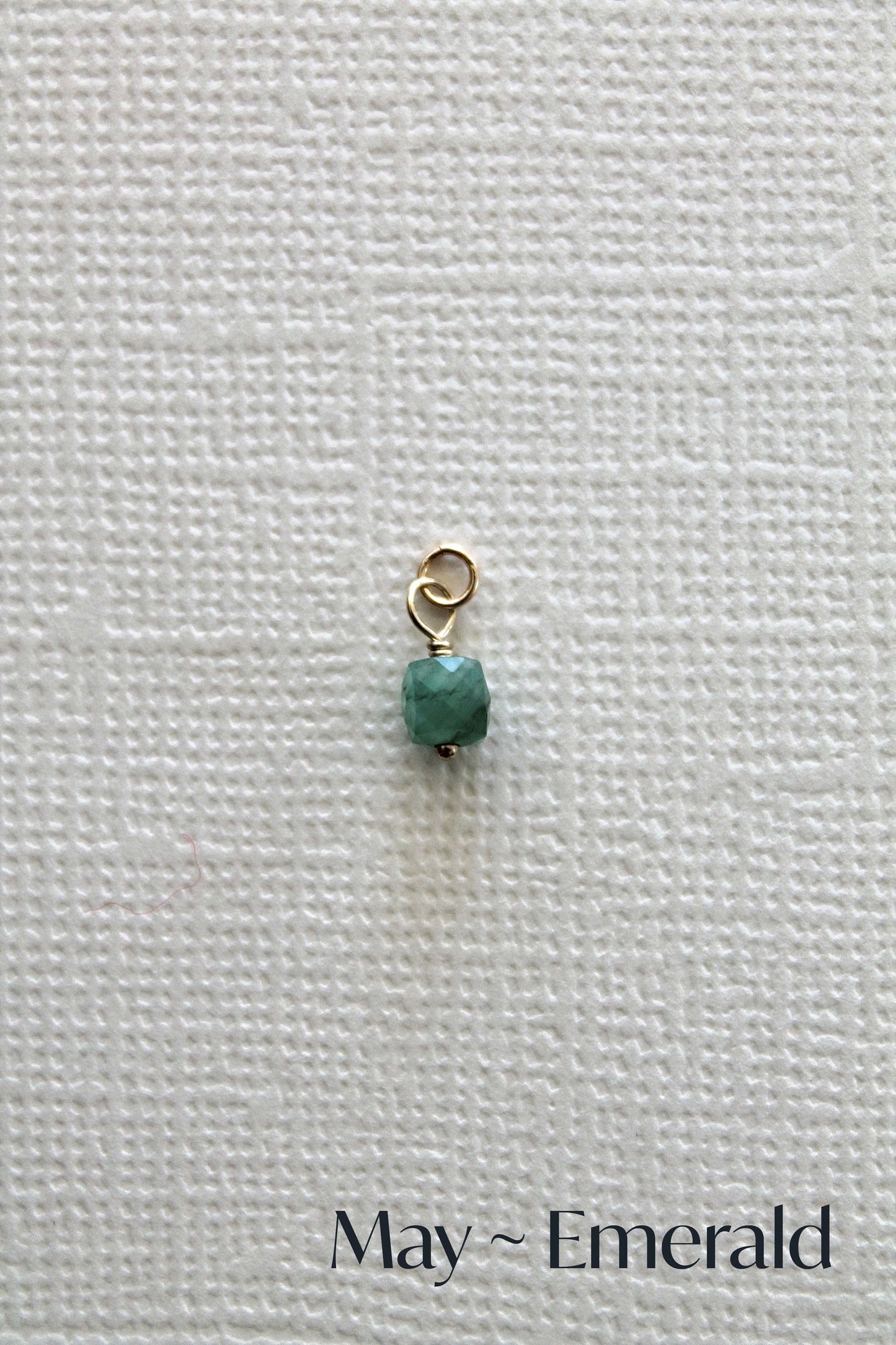 BIRTHSTONE CHARMS - 14K GOLD FILLED