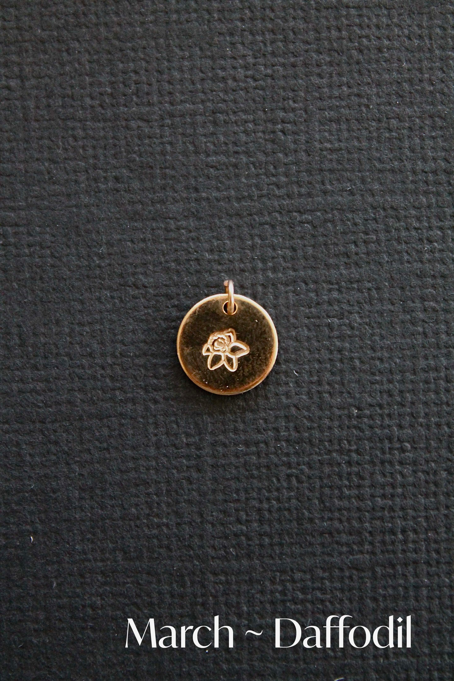 BIRTH FLOWER CHARMS - 14K GOLD FILLED