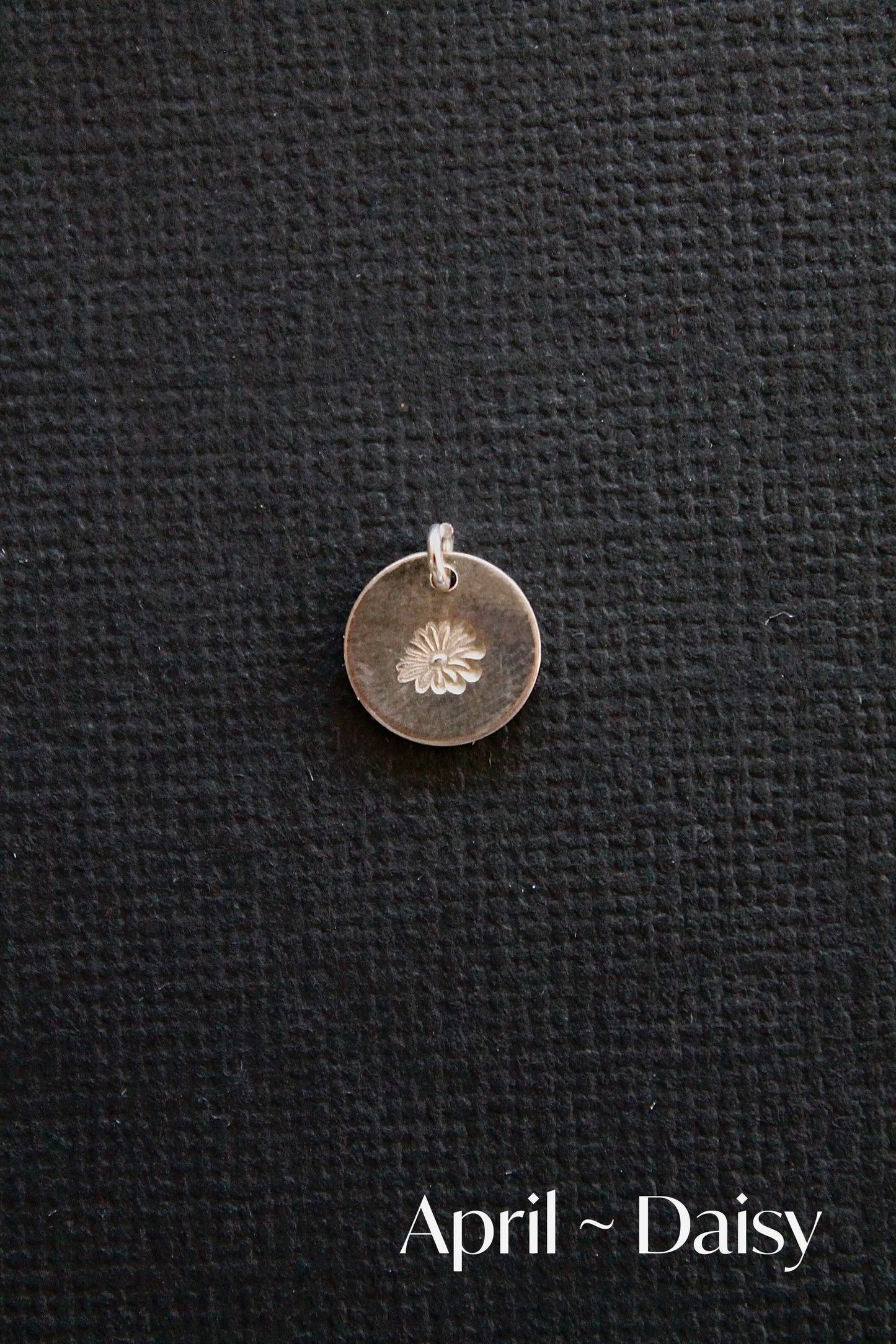 BIRTH FLOWER CHARMS - STERLING SILVER