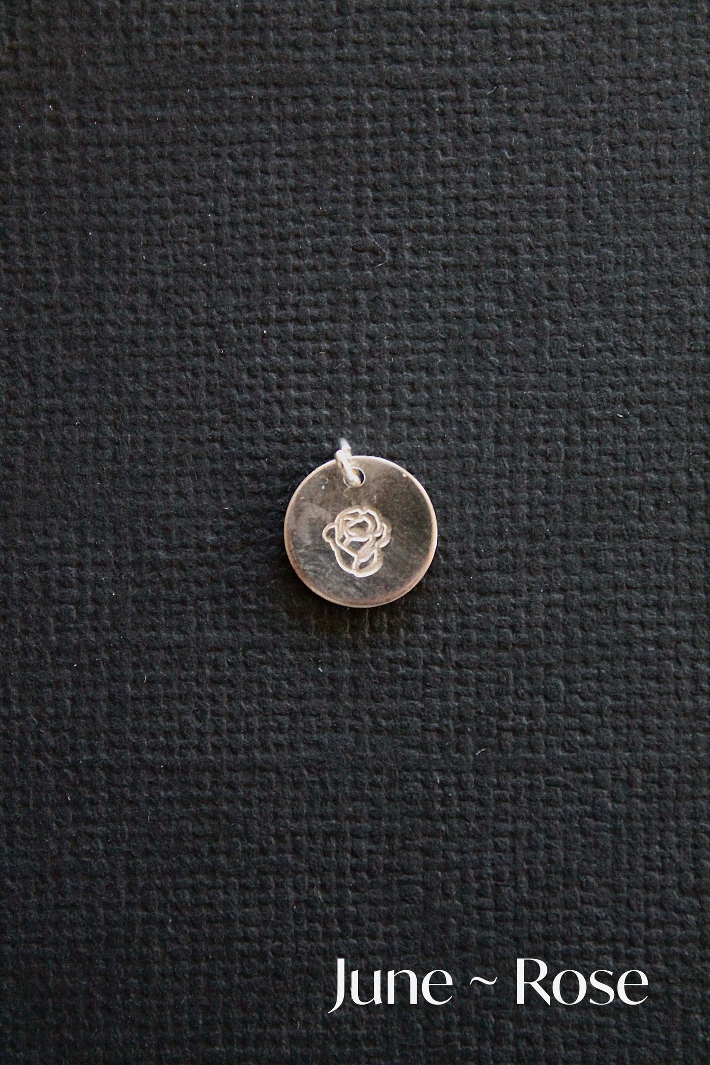 BIRTH FLOWER CHARMS - STERLING SILVER