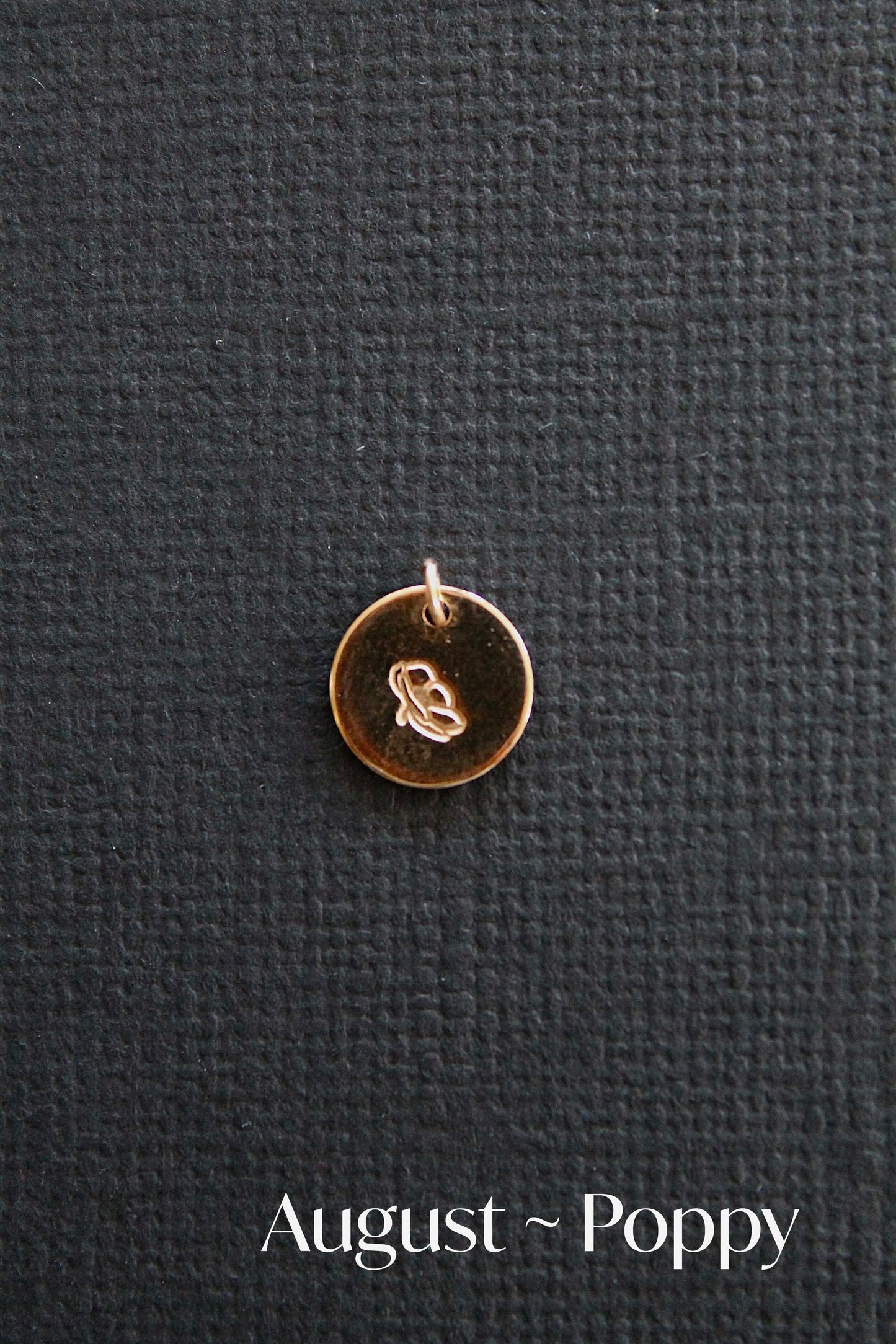 BIRTH FLOWER CHARMS - 14K GOLD FILLED