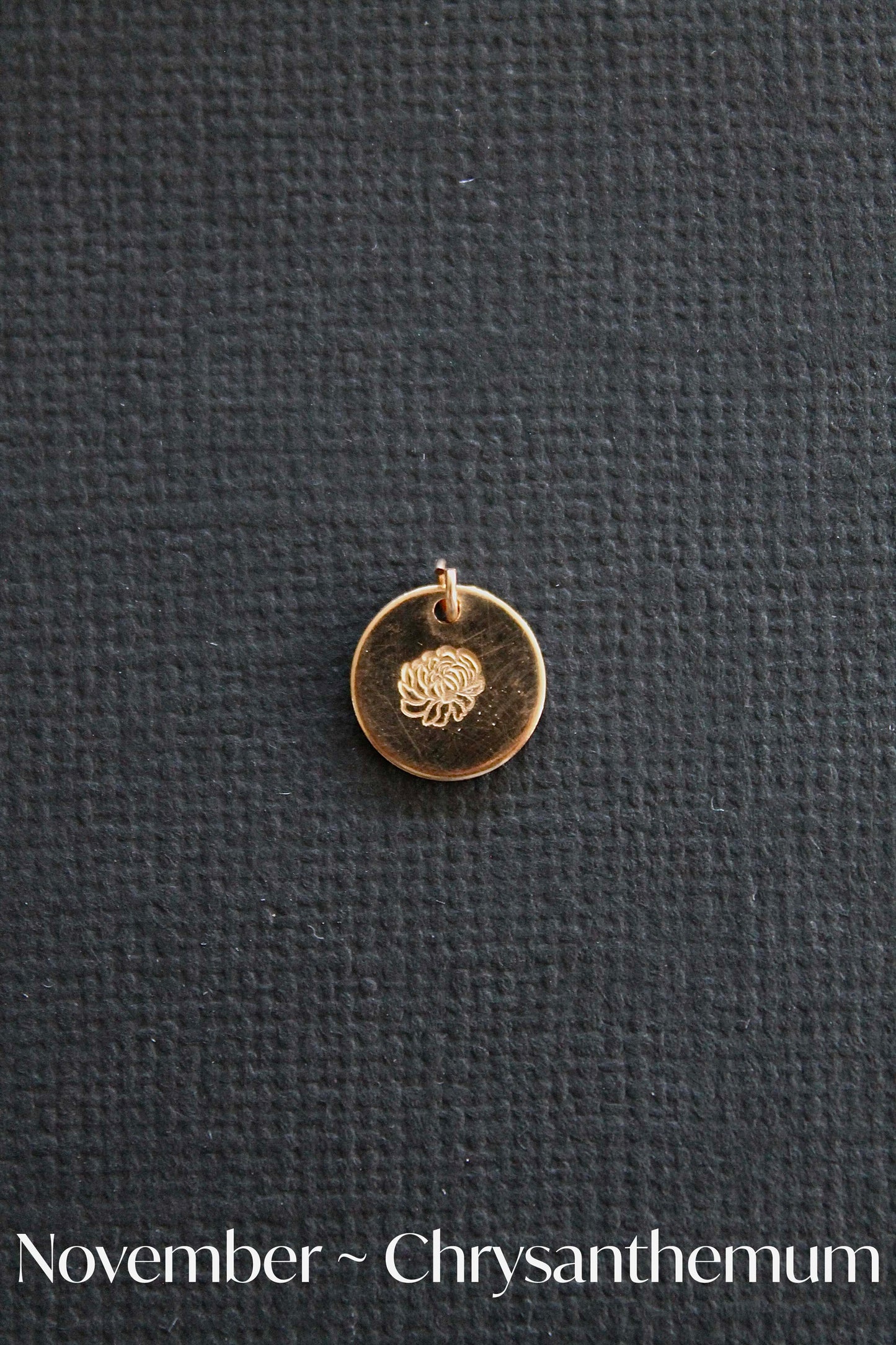 BIRTH FLOWER CHARMS - 14K GOLD FILLED