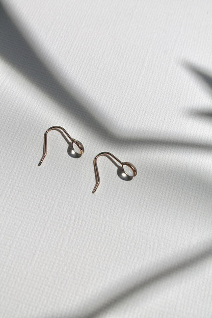 "APRIL SHOWERS" MINI RAINDROP THREADERS - 14K GOLD FILLED