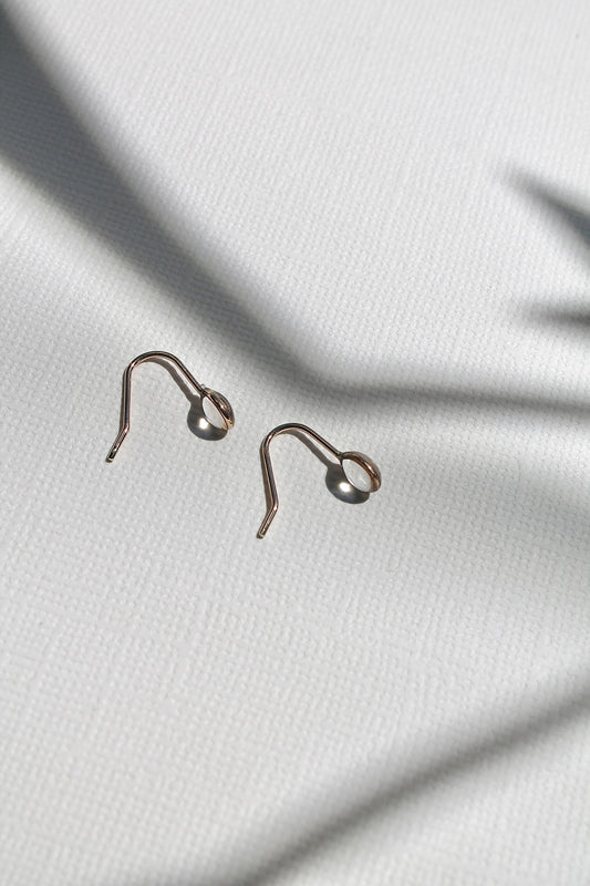 "APRIL SHOWERS" MINI RAINDROP THREADERS - 14K GOLD FILLED