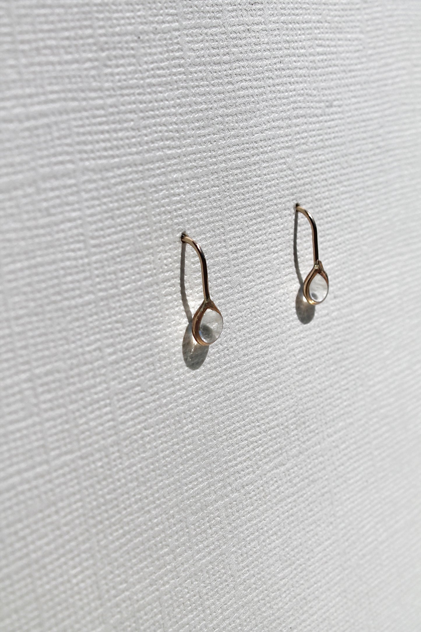 "APRIL SHOWERS" MINI RAINDROP THREADERS - 14K GOLD FILLED