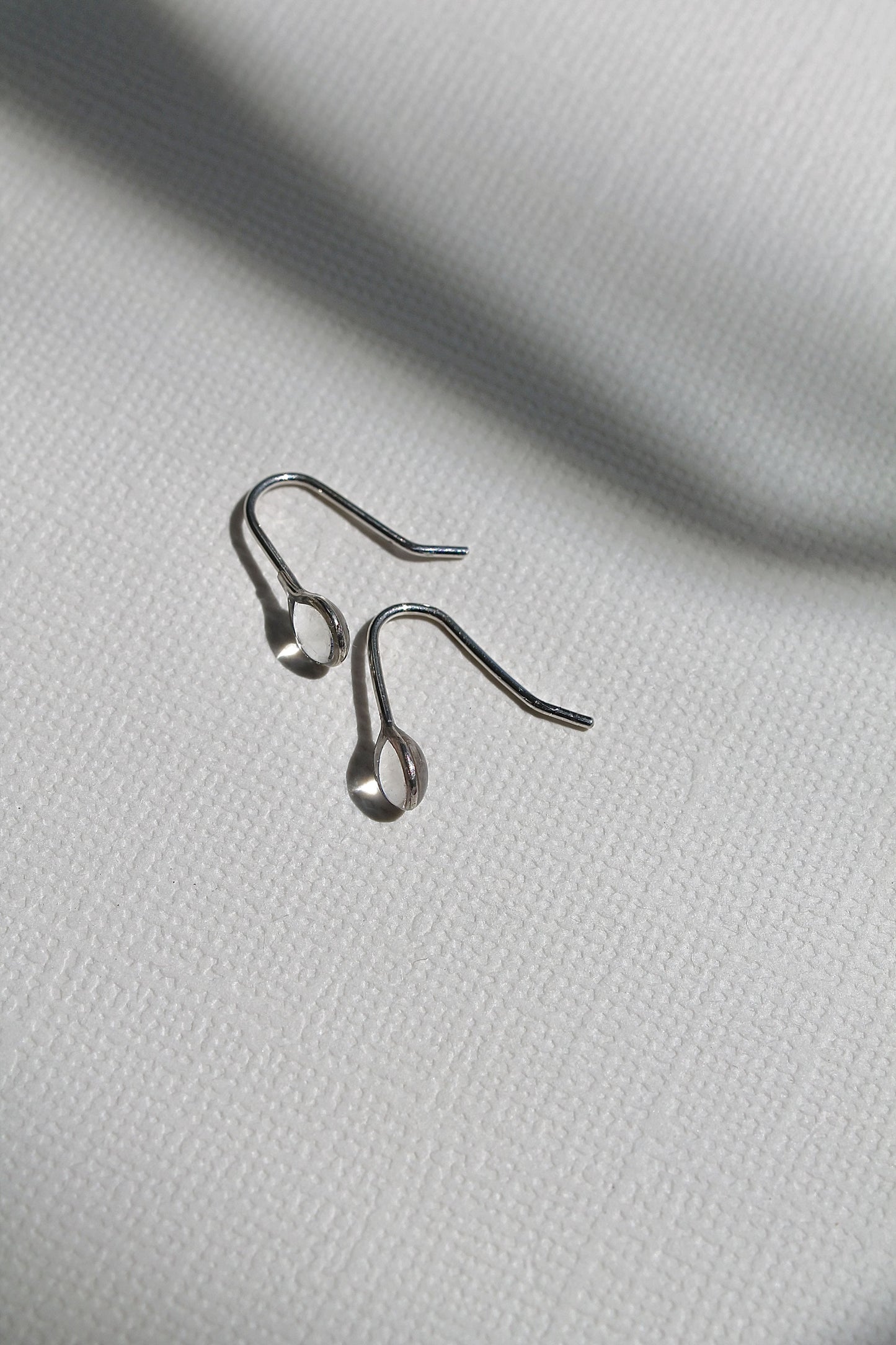 "APRIL SHOWERS" MINI RAINDROP THREADERS - STERLING SILVER